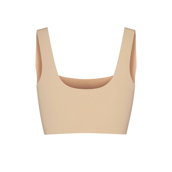 Skims Scoop Longline Bralette In Clay Size 4X NWT - Picture 2 of 7